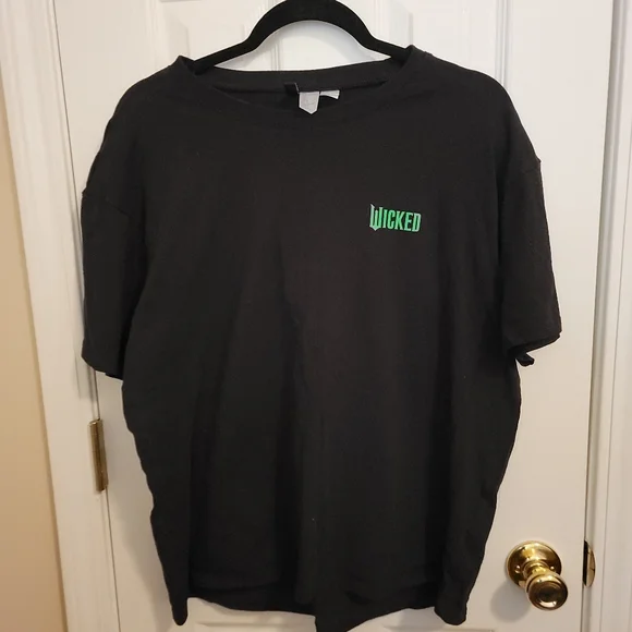 Divided Wicked Black T Shirt Glinda Size L - Picture 3 of 9